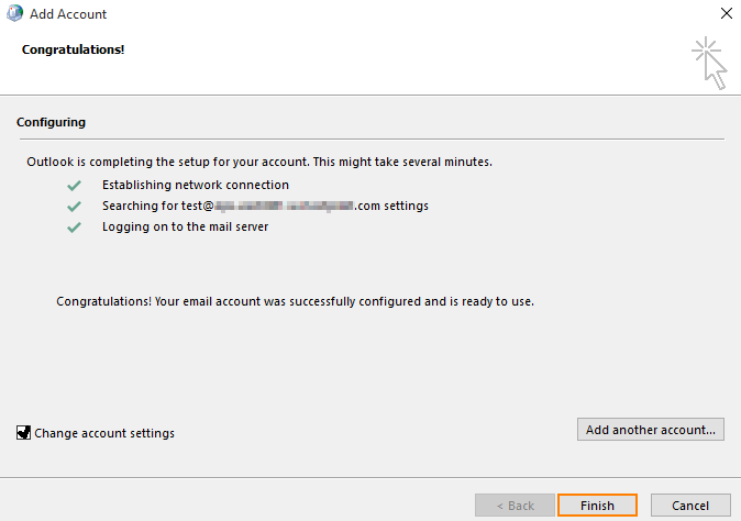 manually-configure servisracunara